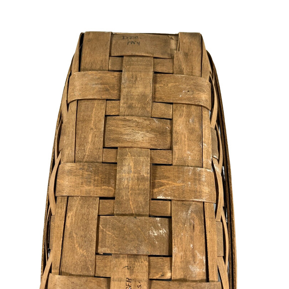 1984 Longaberger Bread Basket w/Protector 14.5"L x 7.5"W x 3.75"H - Picture 2 of 3